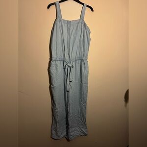 Light Blue Sleeveless Jumpsuit